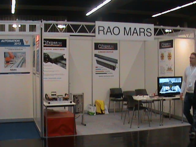 2011 · SPS/IPC/Drives, Nuremberg — RAO Mars stand