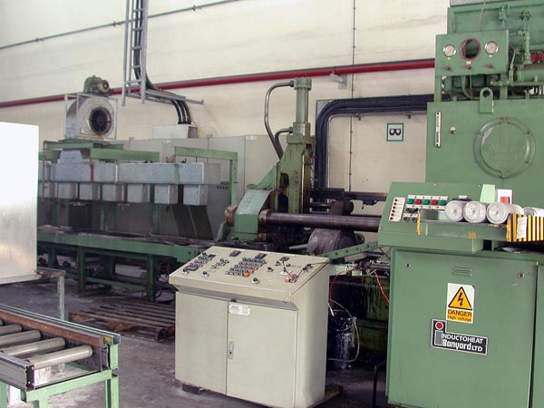 Aluminium extrusion line