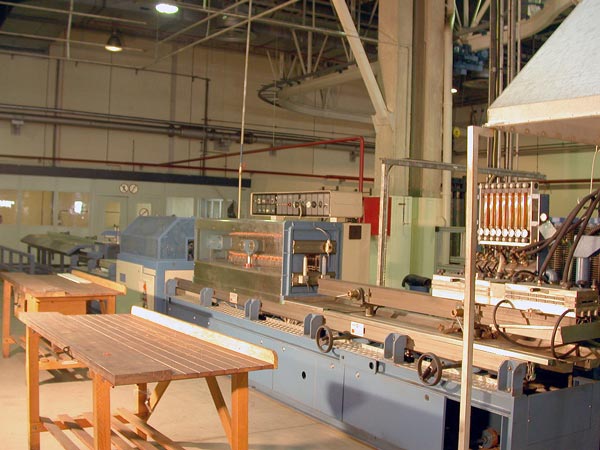PVC extrusion line