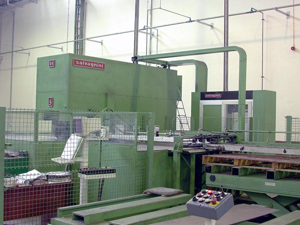 Punching and stamping line