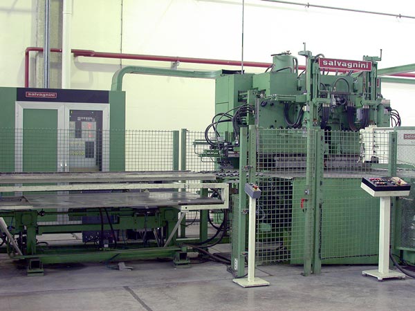 Punching and stamping line